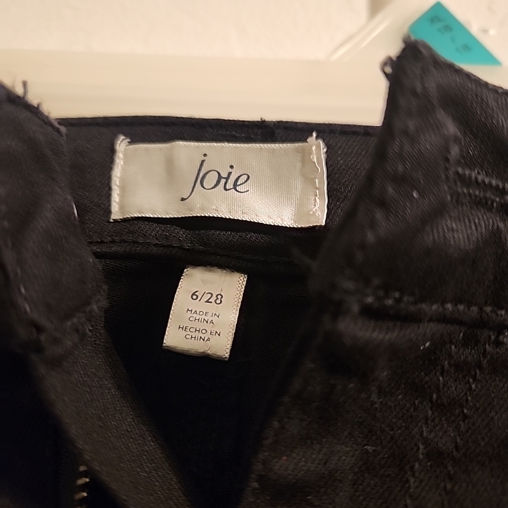 Joie Black Cargo Pants 6/28